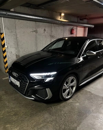 Audi S3 cena 159000 przebieg: 54000, rok produkcji 2020 z Katowice małe 37